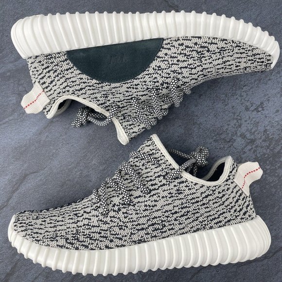 Adidas Yeezy Boost 350 v1‎ Turtle Dove Size 7.5 Mens Black White 2022 Kanye West main image 4